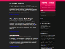 Tablet Screenshot of haimethomas.net
